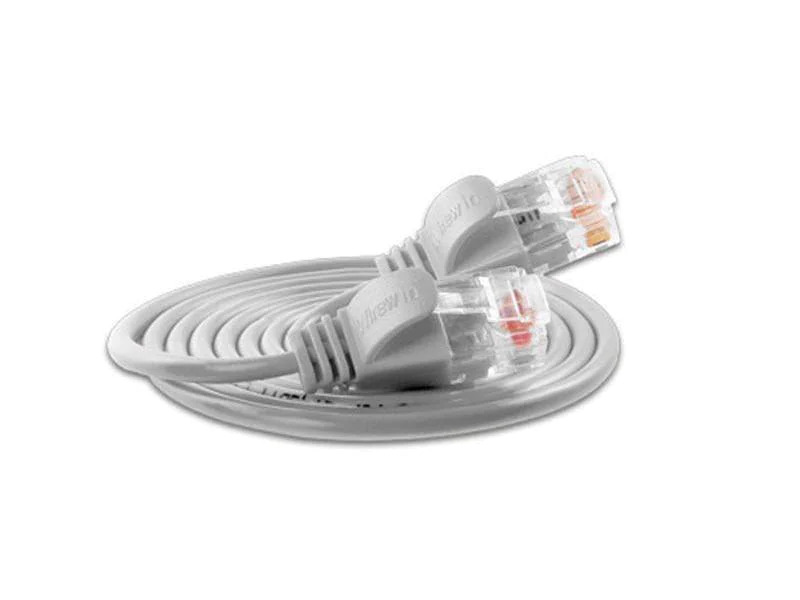 SLIM Slimpatchkabel  Cat 6, UTP, 5 m, Weiss