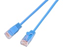 SLIM Slimpatchkabel  Cat 6, UTP, 7.5 m, Blau