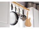 Kikkerland Schneidebrett Gitarre aus Bambus 22 cm x 49 cm