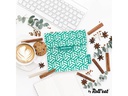 Roll'eat Lunchbeutel SnacknGo-Tiles 18 cm x 18 cm, Mint
