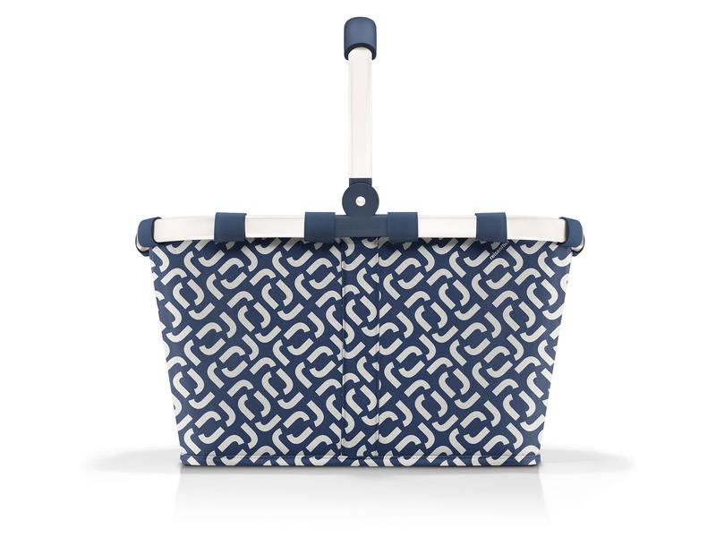 Reisenthel Einkaufskorb Carrybag Signature Marineblau/Weiss