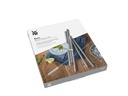 WMF Strohhalme Baric 18 cm 6 Stück, Silber