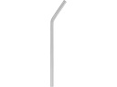 WMF Strohhalme Baric 24 cm 6 Stück, Silber