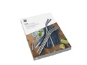 WMF Strohhalme Baric 24 cm 6 Stück, Silber