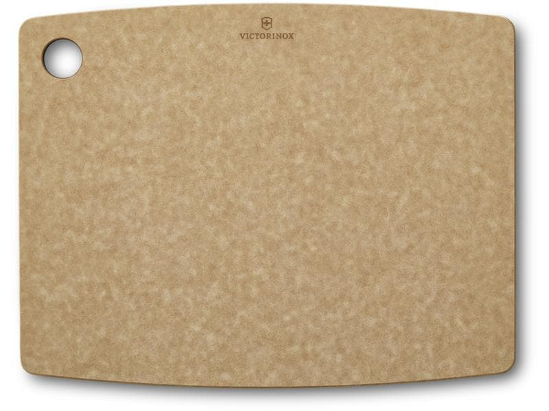 Victorinox Schneidebrett Kitchen Saftrille, 36.8 cm x 28.5 cm, Beige