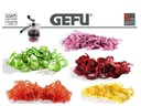 GEFU Spiralschneider Spiralfix Schwarz/Transparent