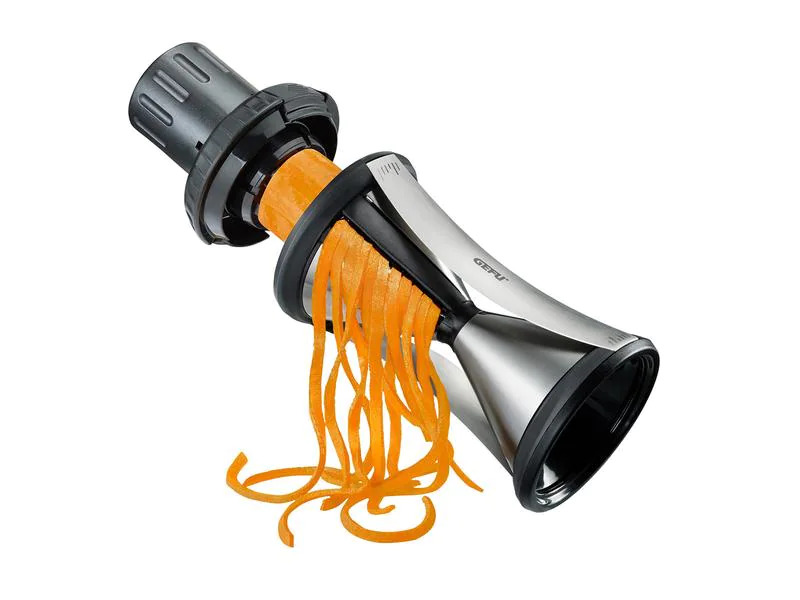 GEFU Spiralschneider Spirelli XL Schwarz