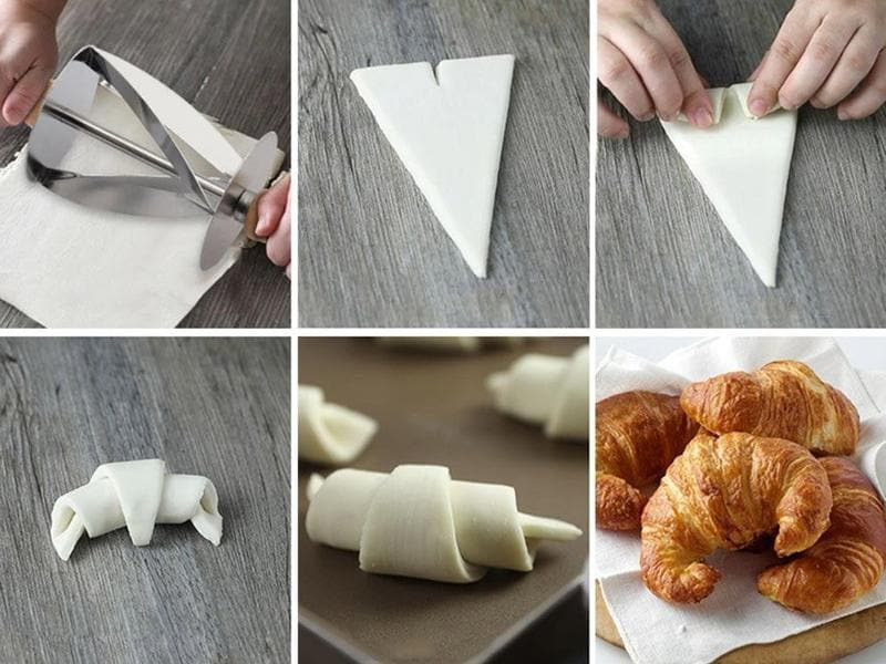 Ibili Croissant Schneider Mini Silber