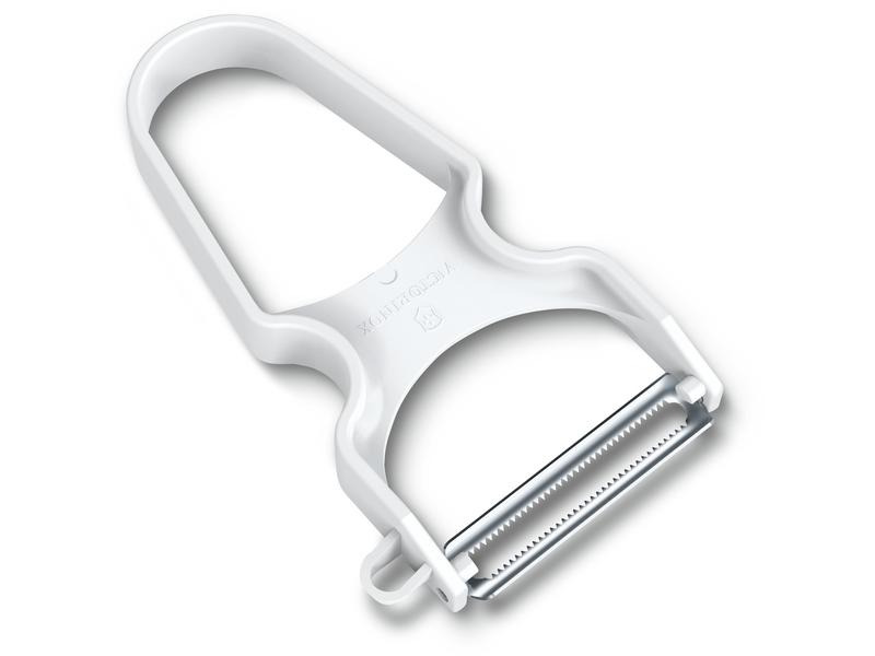 Victorinox Sparschäler Rapid mit Mikrozahnung, Weiss