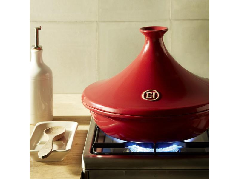 Emile Henry Tajinetopf 32 cm, Rot