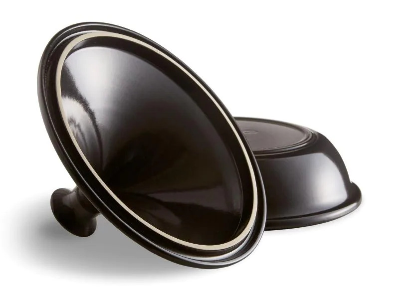 Emile Henry Tajinetopf 32 cm, Schwarz