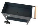 Herstera Hochbeet Urban Garden Trolley 75 x 35 x 80cm, Anthrazit