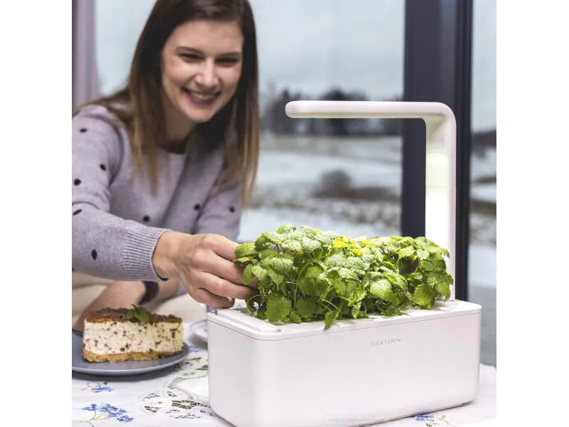 Click and Grow Kräutertopf Smart Garden 3 Beige