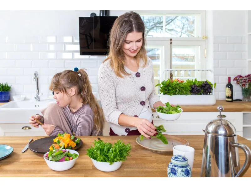 Click and Grow Kräutertopf Smart Garden 9 Weiss