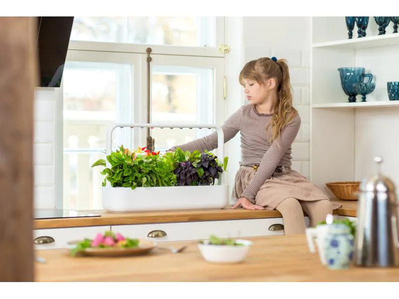 Click and Grow Kräutertopf Smart Garden 9 Weiss