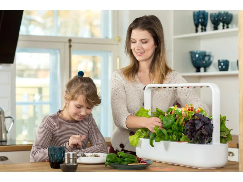 Click and Grow Kräutertopf Smart Garden 9 Weiss