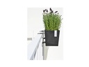 Ecopots Pflanzentopf Hanging Bruges 55 Dunkelgrau