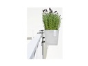 Ecopots Pflanzentopf Hanging Bruges 55 Hellgrau