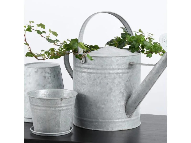 Esschert Design Eimer 0.85 l Grau