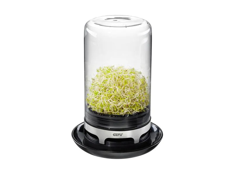 GEFU Sprossenglas Bivita 2.49 l, Schwarz