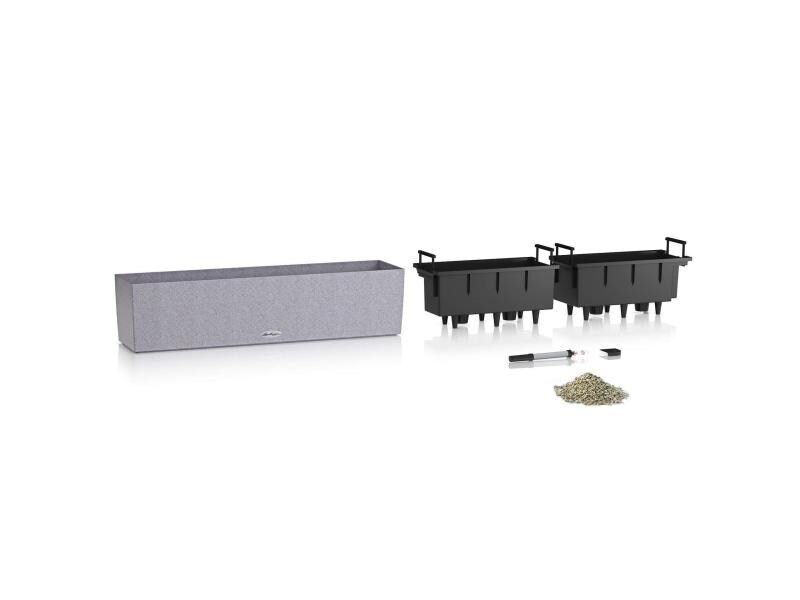 Lechuza Blumentopf BALCONERA Stone 80 Beige