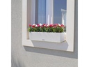 Lechuza Blumentopf Balconera Cottage 80 Weiss