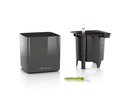 Lechuza Blumentopf CUBE Glossy 14 Weinrot