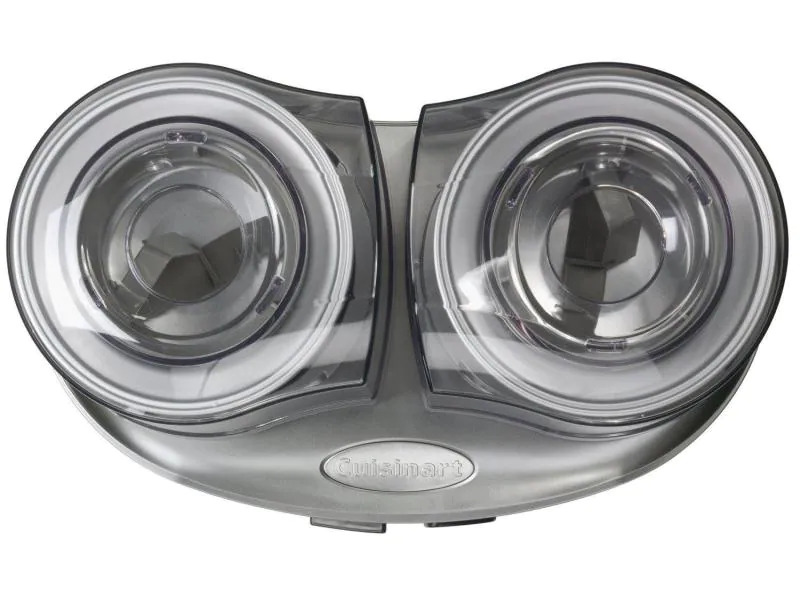 Cuisinart Glacemaschine Duo Cream 2 l, Grau