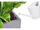 Lechuza Blumentopf Canto Würfel, Schwarz