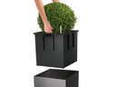 Lechuza Blumentopf Cube 40 Anthrazit