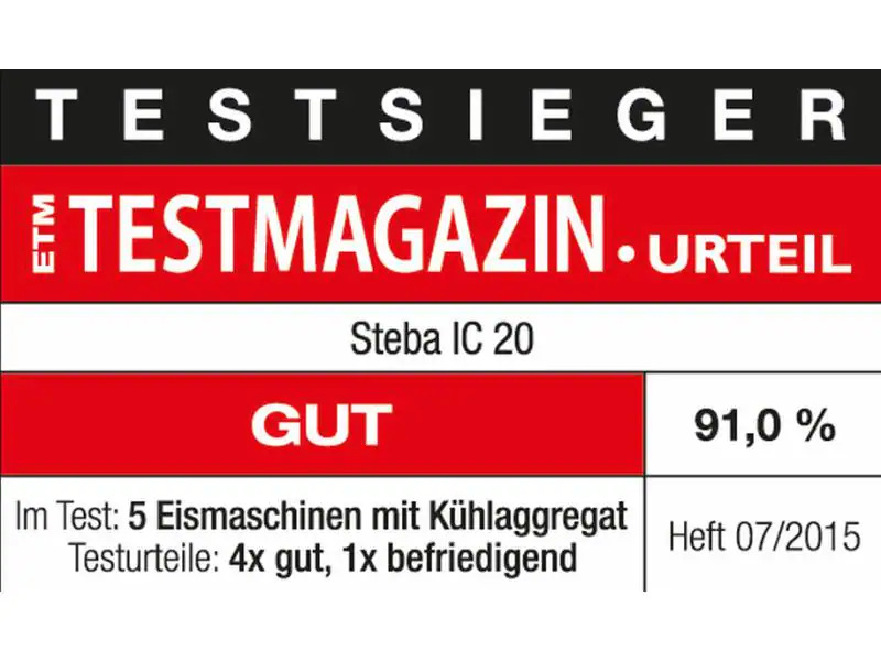 Steba Glacemaschine IC 20 1.5 l, Weiss