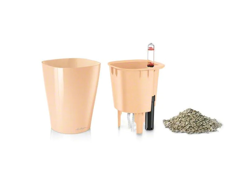 Lechuza Kräutertopf Mini Deltini Premium Weiss hochglanz