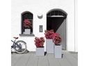 Lechuza Pflanzentopf Canto Color Low Schwarz