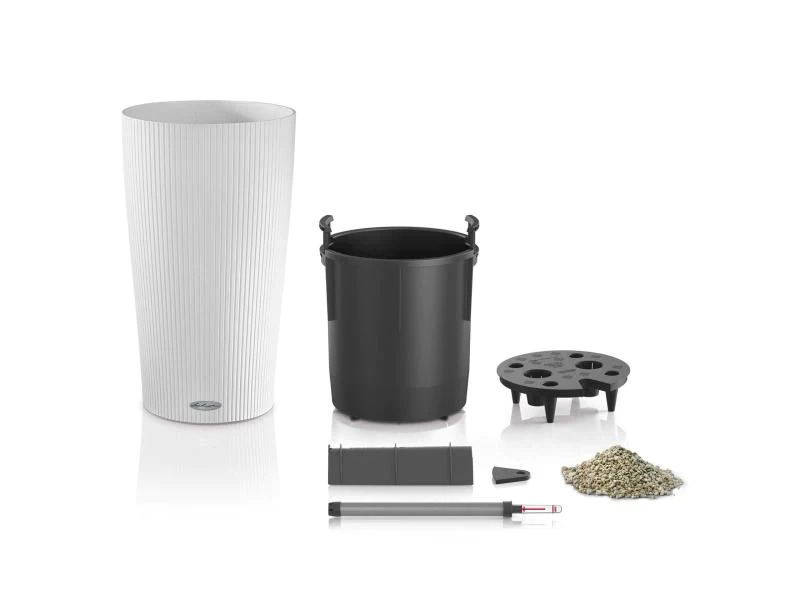 Lechuza Pflanzentopf Cilindro 32 Dunkelgrau
