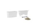 Lechuza Pflanzentopf Delta 20 Braun