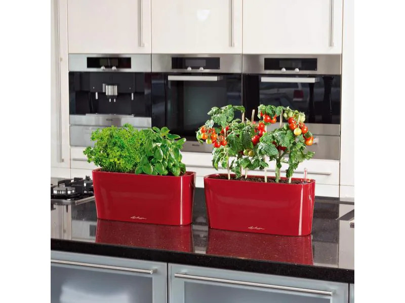 Lechuza Pflanzentopf Delta 20 Rot