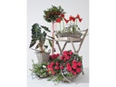 Opiflor Weidenkorbring Magda, 2er Set Weiss