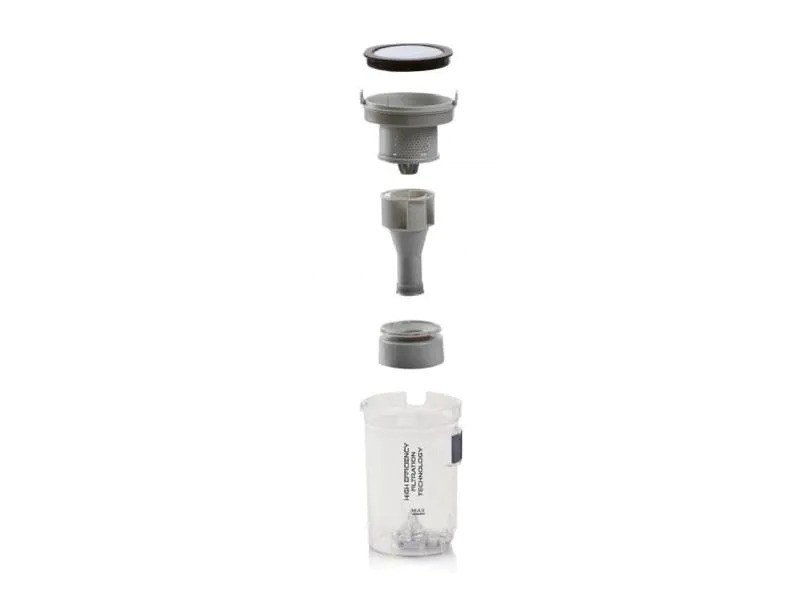 Domo Bodenstaubsauger DO237SV Silber/Weiss