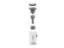 Domo Bodenstaubsauger DO237SV Silber/Weiss