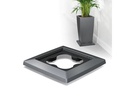 Lechuza Rolleruntersetzer Cubico 40 Anthrazit