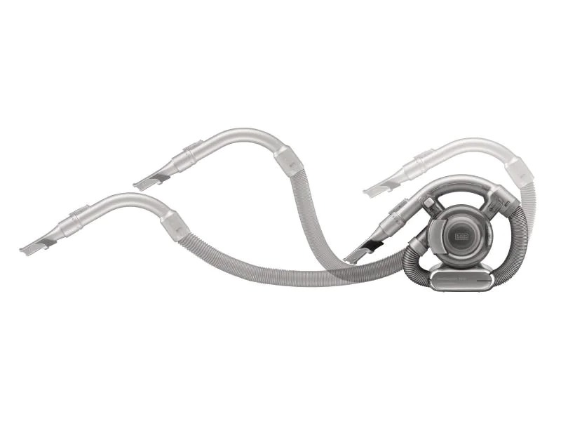 BLACK+DECKER Akku-Handsauger Dustbuster Flexi Silber