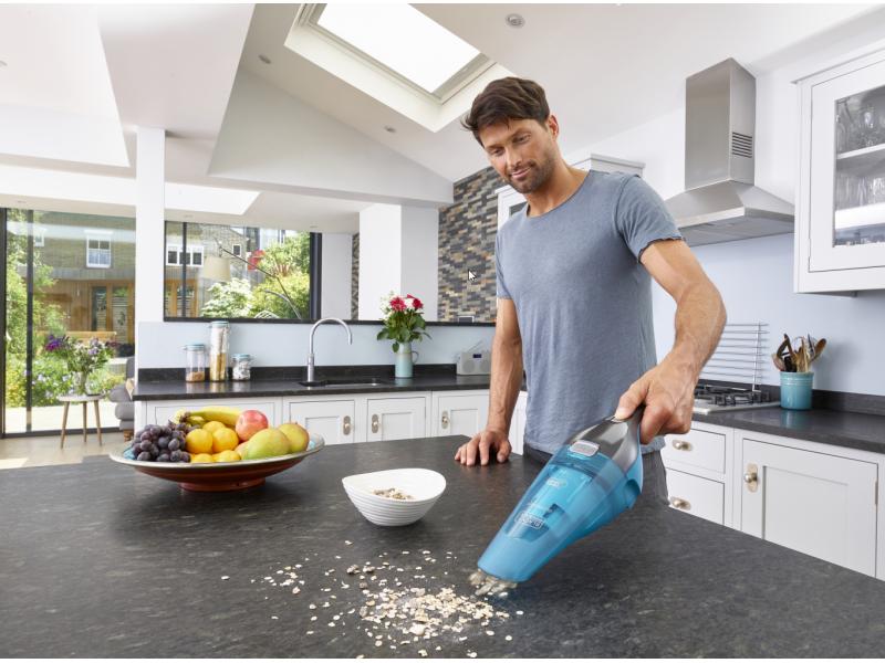 BLACK+DECKER Akku-Handsauger WET+DRY Dustbuster