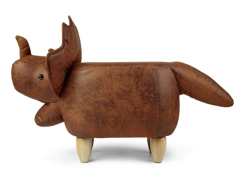 zoosy Hocker Dino Bolle Braun