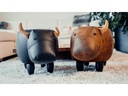 zoosy Kinderhocker Kuh Nero Schwarz