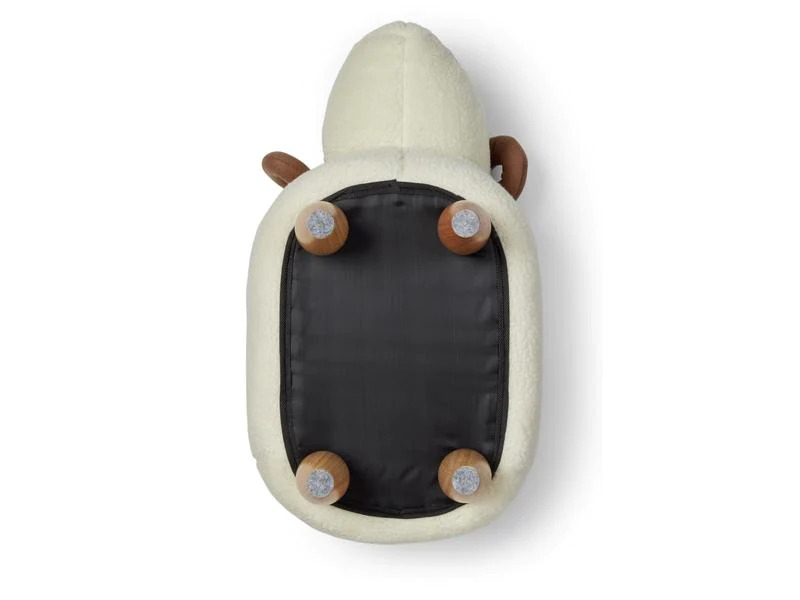 zoosy Kinderhocker Schaf Berta Weiss