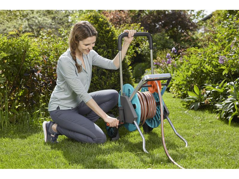 Gardena Schlauchwagen AquaRoll M Easy Set