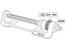 Gardena Viereckregner Aqua L