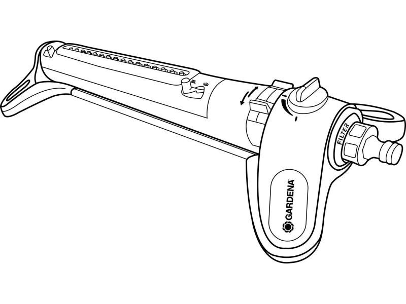 Gardena Viereckregner AquaZoom M