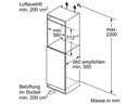 Bosch Einbaugefrierschrank GIV11ADE0 LowFrost