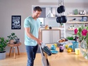 Leifheit Akku-Hand- und Stielsauger Rotaro PowerVac 2in1 16 V, Weiss
